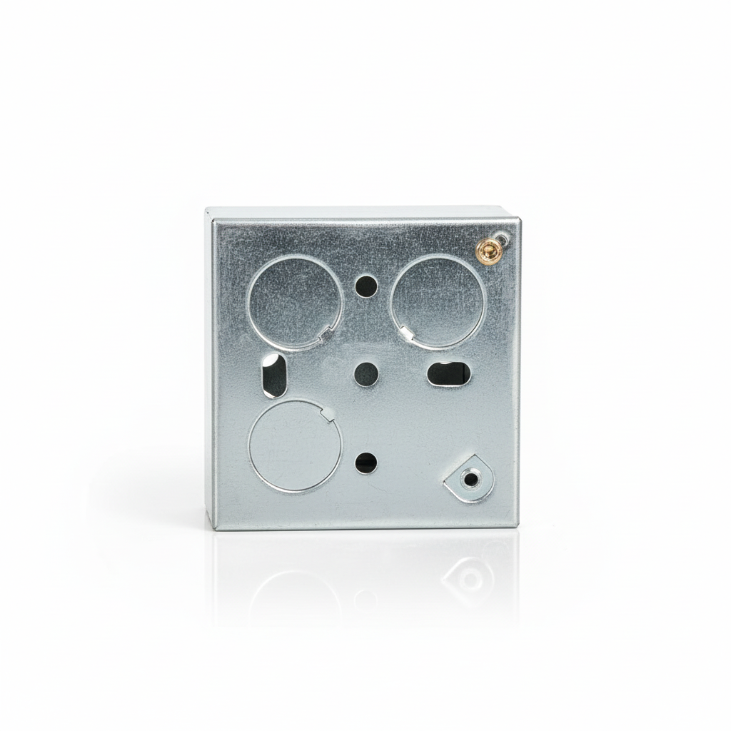 50 Pack 1 Gang Metal Back Boxes 35mm Adjustable Lug | Elite Elegance