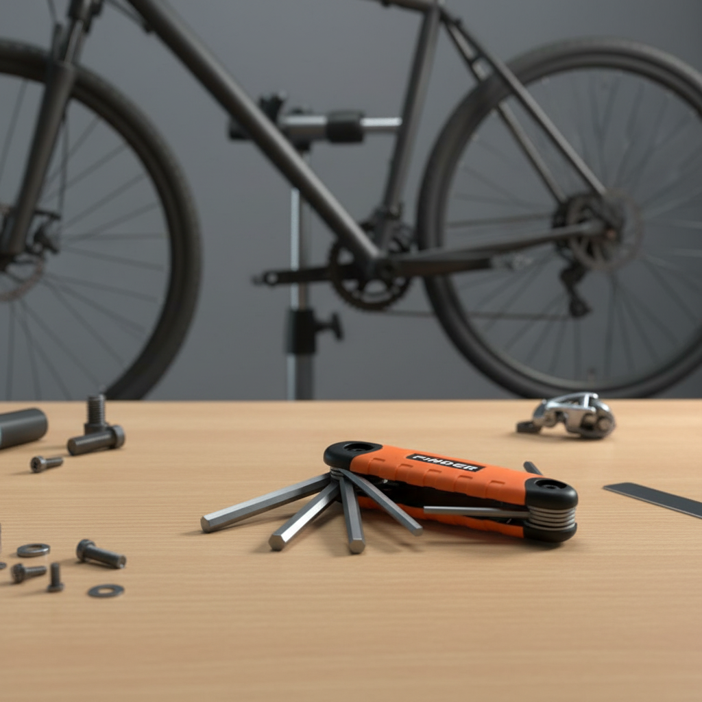 Finder 8pcs Folding Hex Key Set (1.5–8mm)