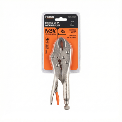 Finder Curved Jaw Locking Plier 7" 10"