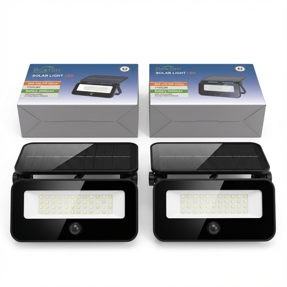 Baxton LED Solar Light 20/50w 3CCT IP65 with PIR Sensor