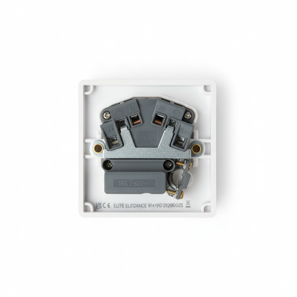 13A Switched Fused Spur With Neon White | Elite Elegance