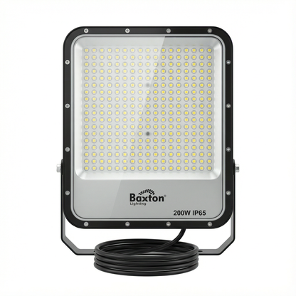 Baxton Ultimate 200W LED Floodlight 4000K High Lumen (150lm/w) IP65 – Trade Carton (20 Pack)