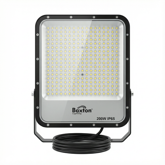 Baxton Ultimate 200W LED Floodlight 4000K 30000lm High Lumen IP65 Outdoor Light