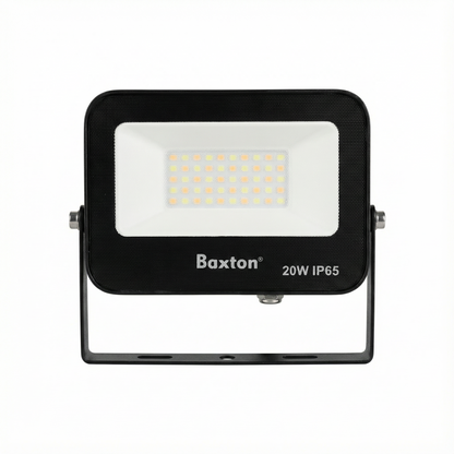 Baxton 20W LED Floodlight 3CCT (3000K 4000K 6500K) IP65 Outdoor Light