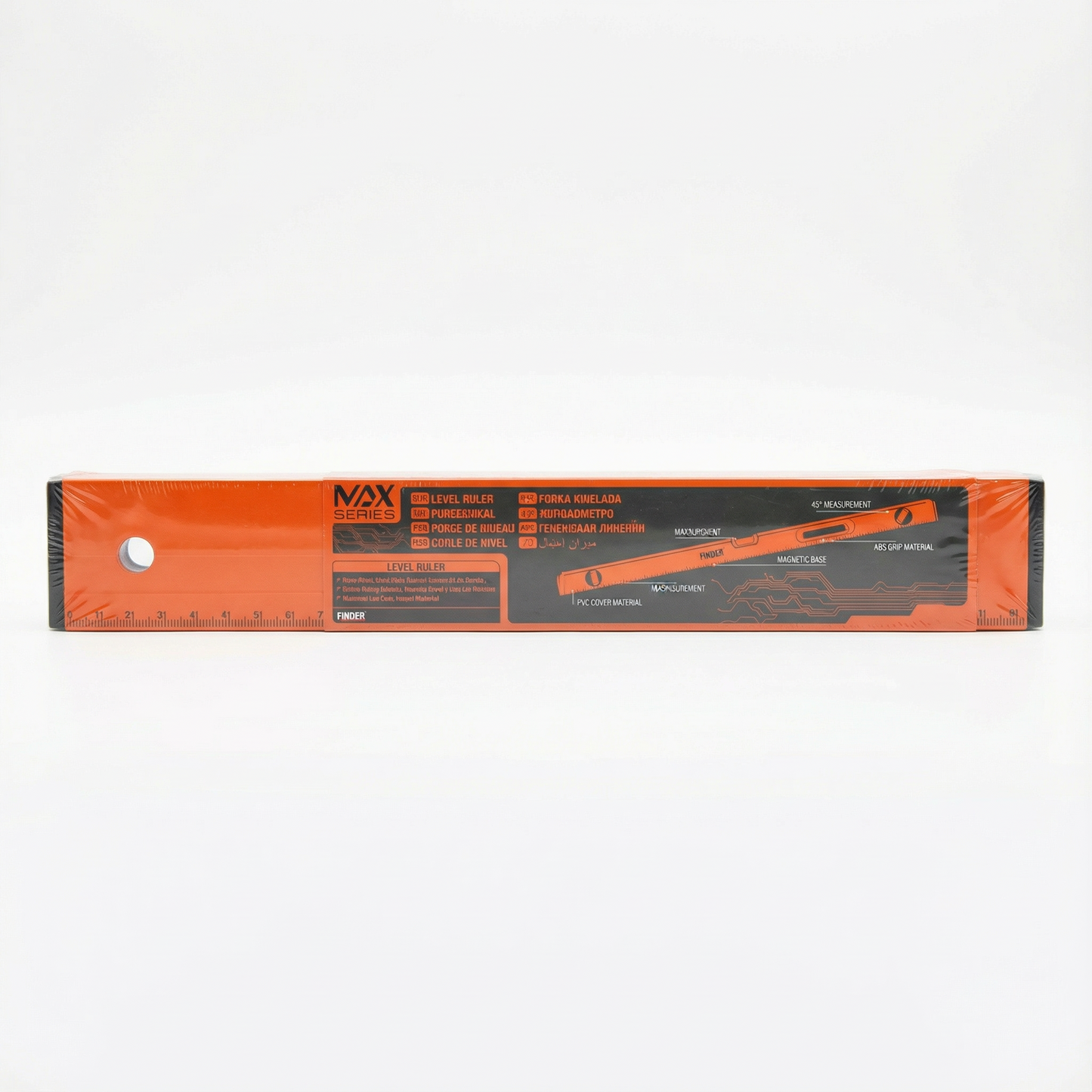 Finder Magnetic Spirit Level | 1m 1.5m 2m | Heavy Duty Level | Trade & DIY