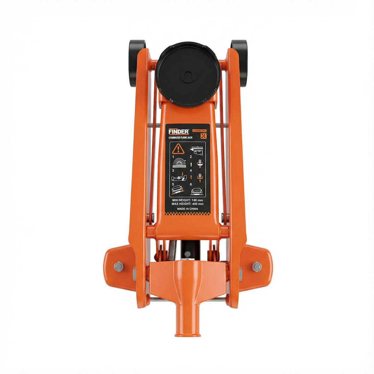 3T Hydraulic Trolley Jack (3 Ton Lift)