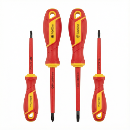 Finder 4-Piece VDE Insulated Screwdriver Set