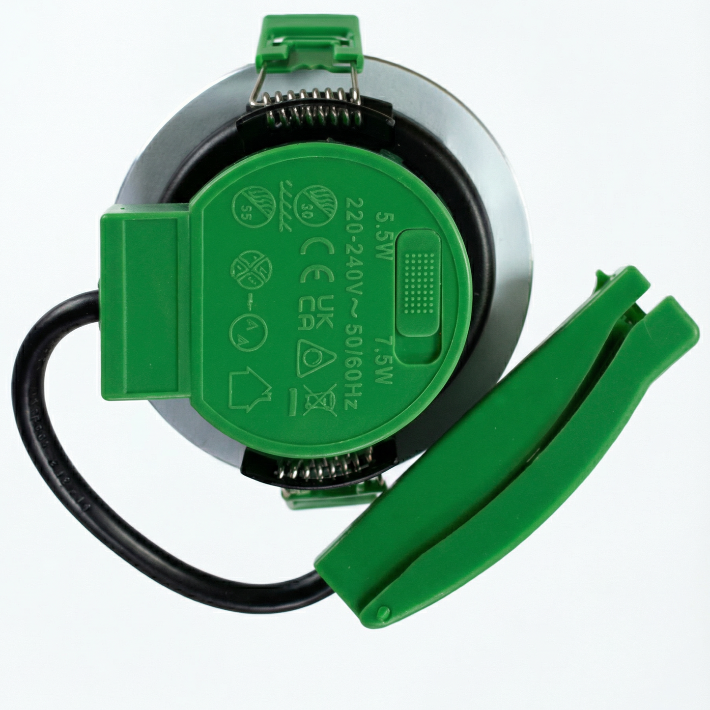 Baxton LED Fire-Rated Push-Fit Downlight (5.5/7.5w, 3CCT, Dimmable) IP65