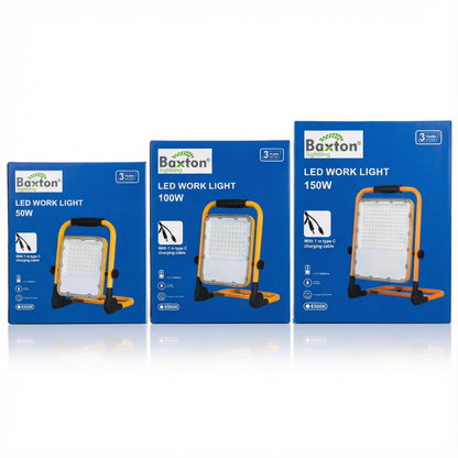Rechargeable LED Work Light 50w/100w/150w