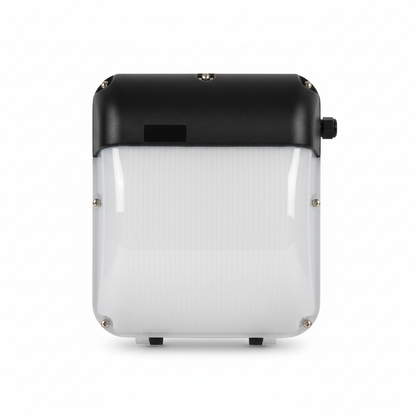 30W LED Commercial Bulkhead Light With Photocell Sensor 4000k IP65 Black | Baxton
