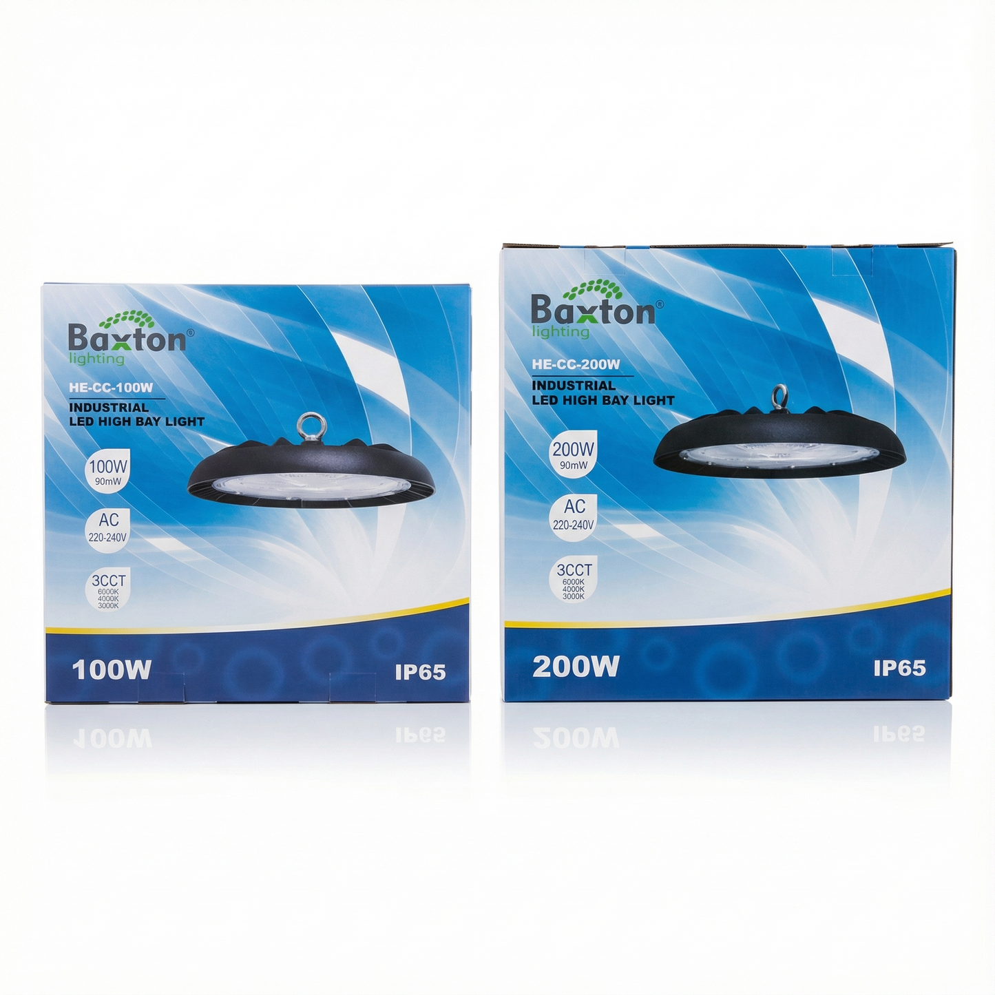 Baxton LED High Bay UFO Light 100/200w (3CCT)