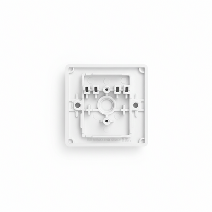 1 Gang Blank Plate White | Elite Elegance