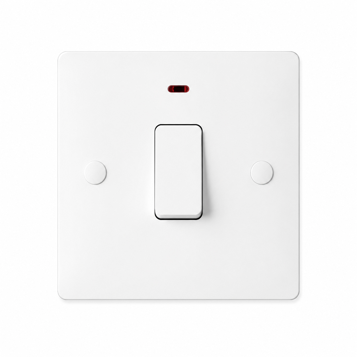 20A Double Pole Switch With Neon White | Elite Elegance