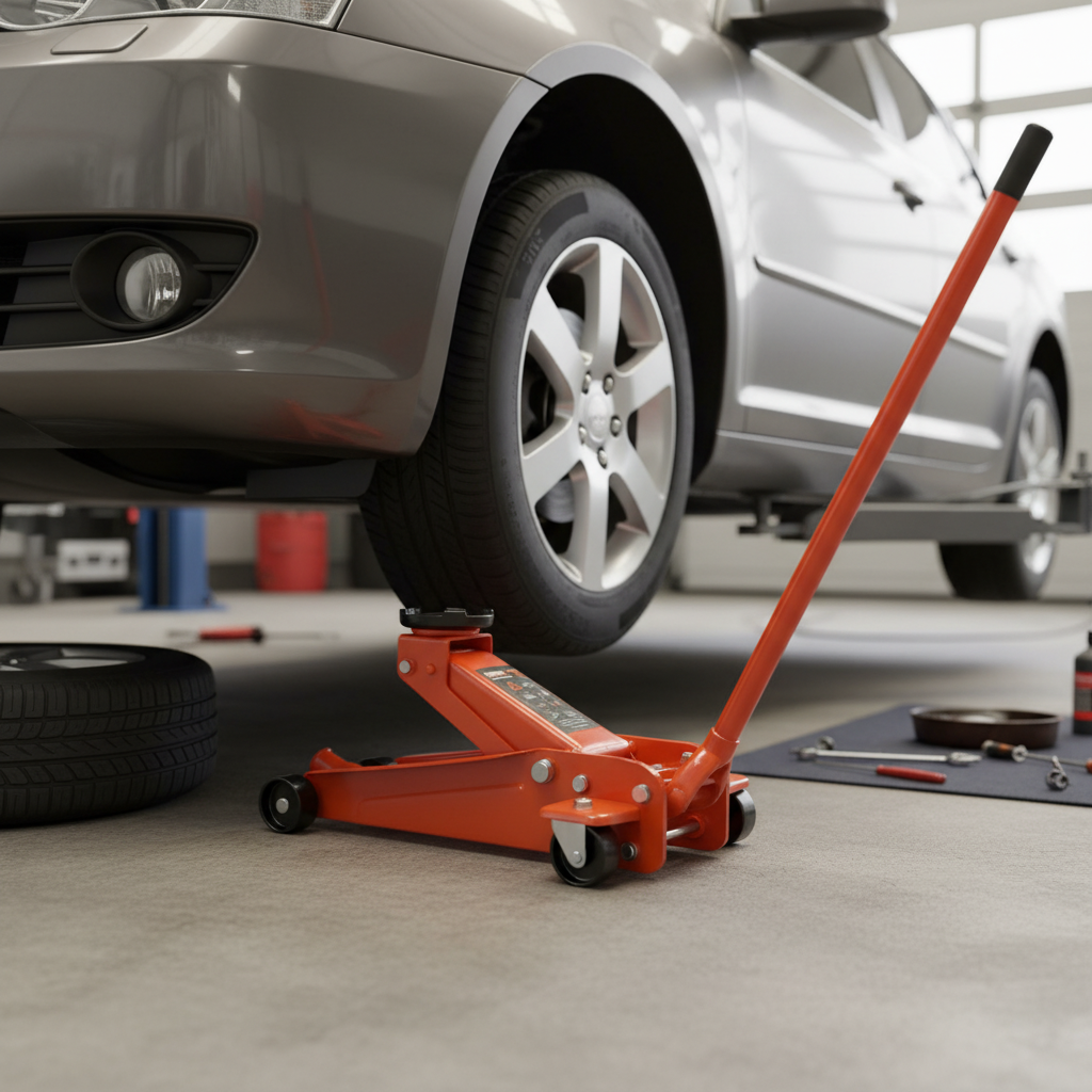 3T Hydraulic Trolley Jack (3 Ton Lift)