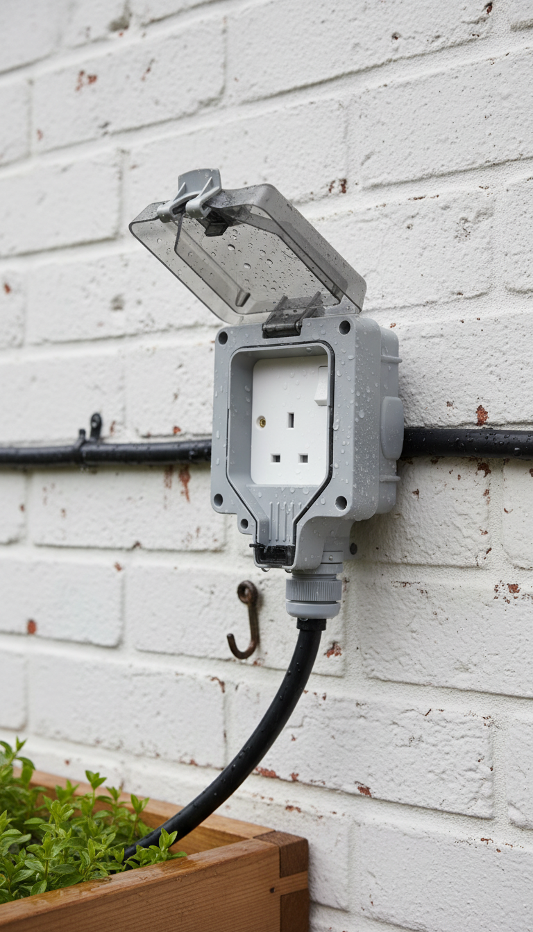 Elite Elegance Waterproof Outdoor Socket IP66 – 1 Gang / 2 Gang Switched 13A