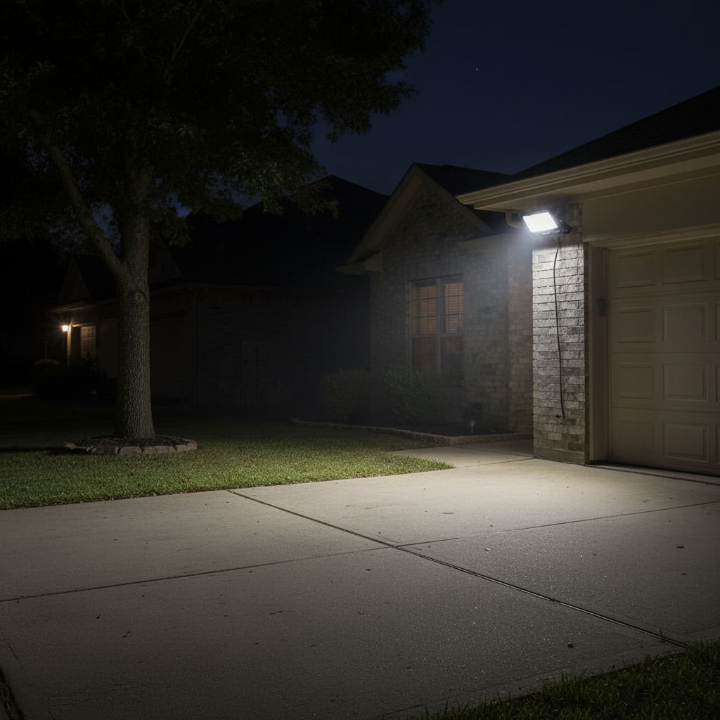 Baxton 200W LED Floodlight 3CCT (3000K 4000K 6500K) IP65 Outdoor Light
