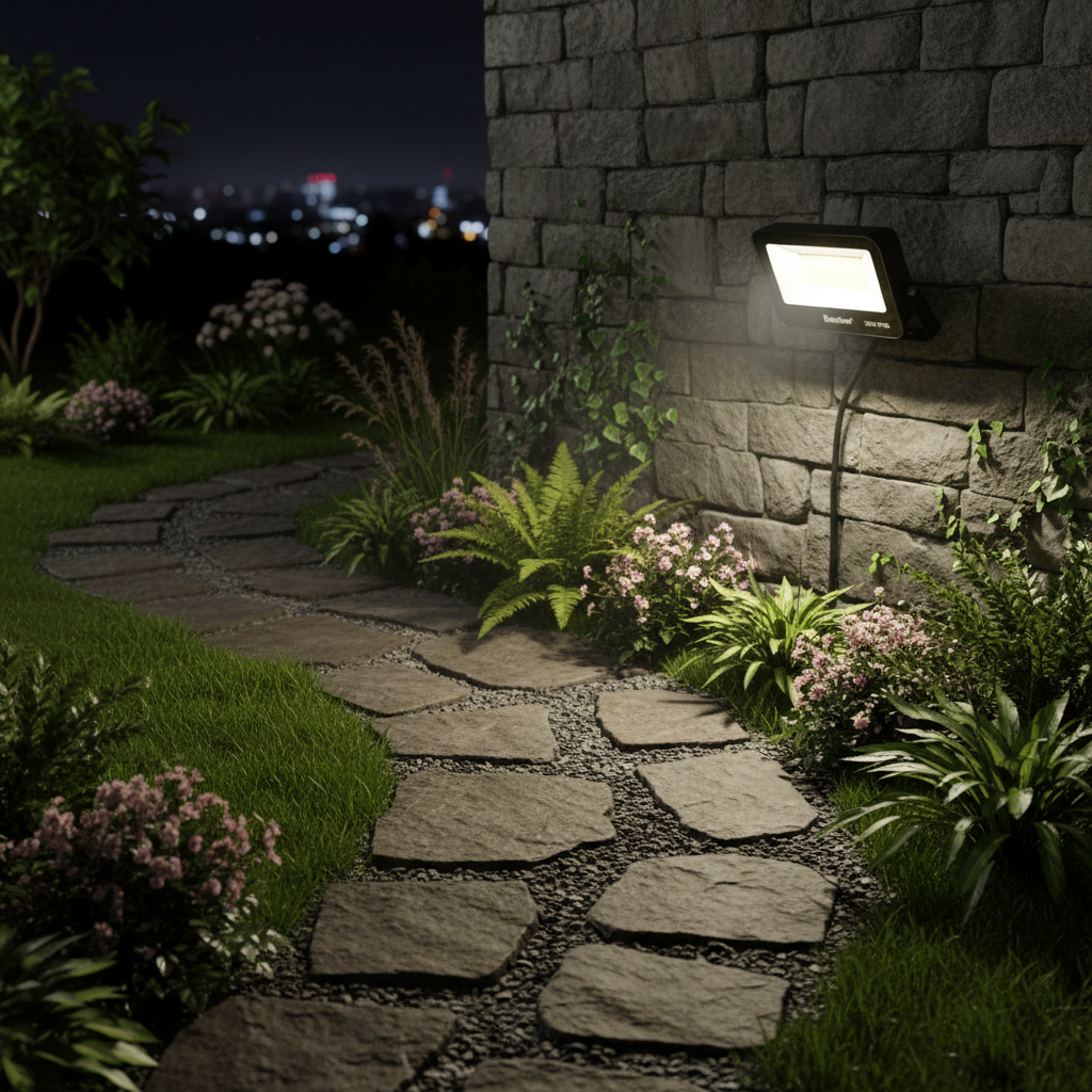 Baxton 200W LED Floodlight 3CCT (3000K 4000K 6500K) IP65 Outdoor Light