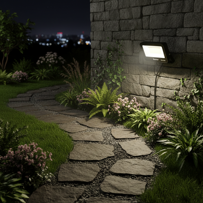 Baxton 200W LED Floodlight 3CCT (3000K 4000K 6500K) IP65 Outdoor Light