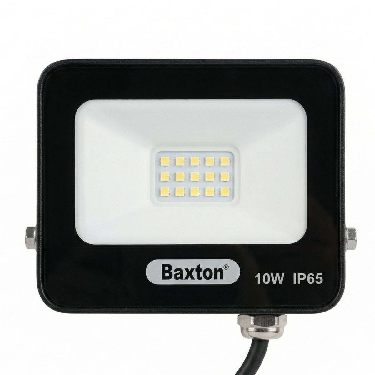 Baxton 10W LED Floodlight – 6500K Daylight White, IP65 - Baxton