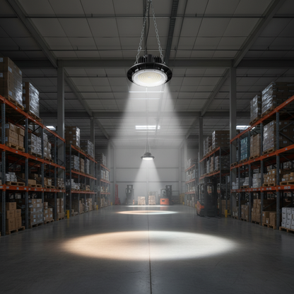Shop Now Baxton 100W UFO LED High Bay Light with 3CCT Colour Options