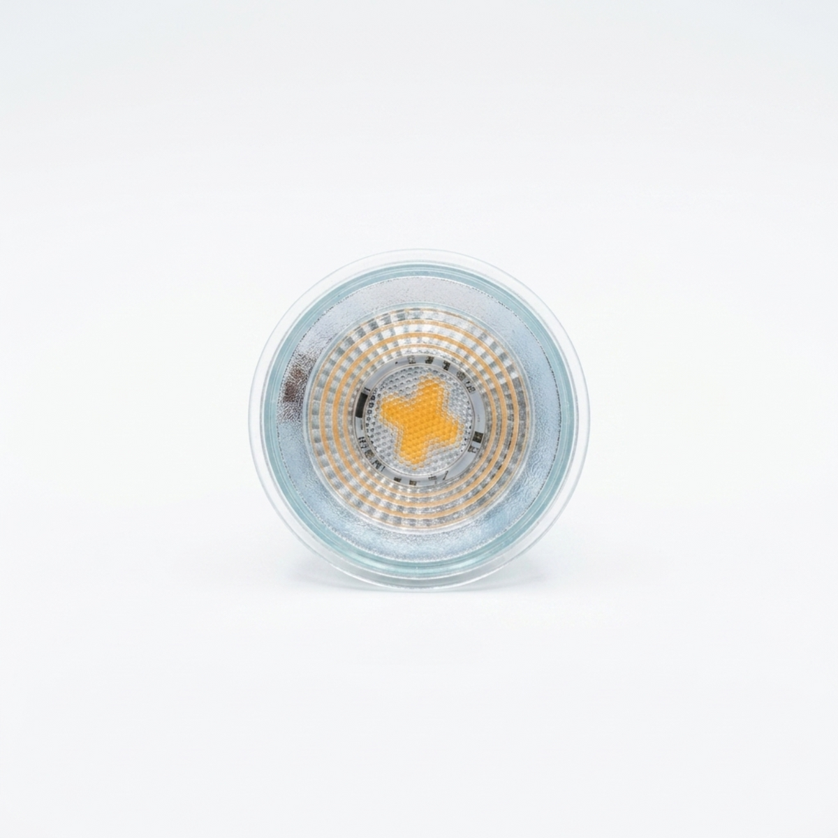 Baxton GU10 LED Bulbs Warm White 3000K 4.8W Glass – 10 Pack
