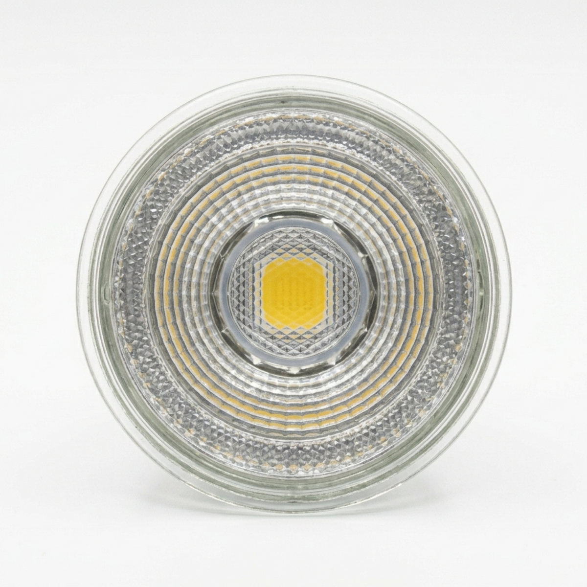 Baxton GU10 LED Bulbs Warm White 3000K 4.8W Glass – 10 Pack