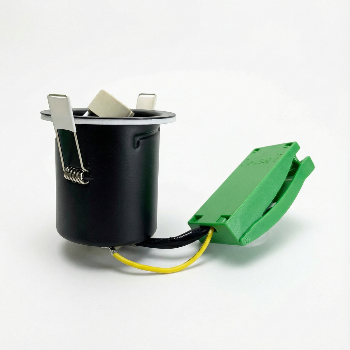 Baxton Pro Fire Rated GU10 Downlight Chrome IP65 Push Fit