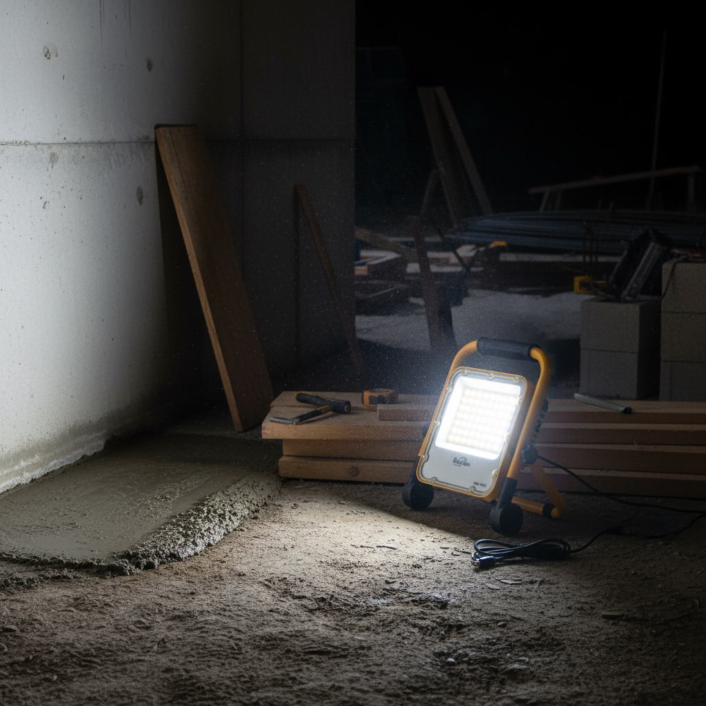Rechargeable site light with USB-C power bank