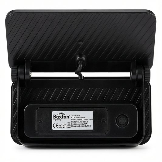 Baxton LED Solar Light 20/50w 3CCT IP65 with PIR Sensor