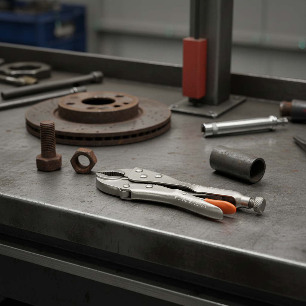 Finder Curved Jaw Locking Plier 7" 10"