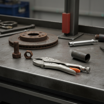 Finder Curved Jaw Locking Plier 7" 10"