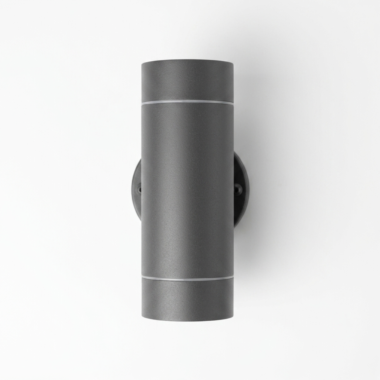GU10 Outdoor Wall Light Up & Down IP44 Grey | Baxton