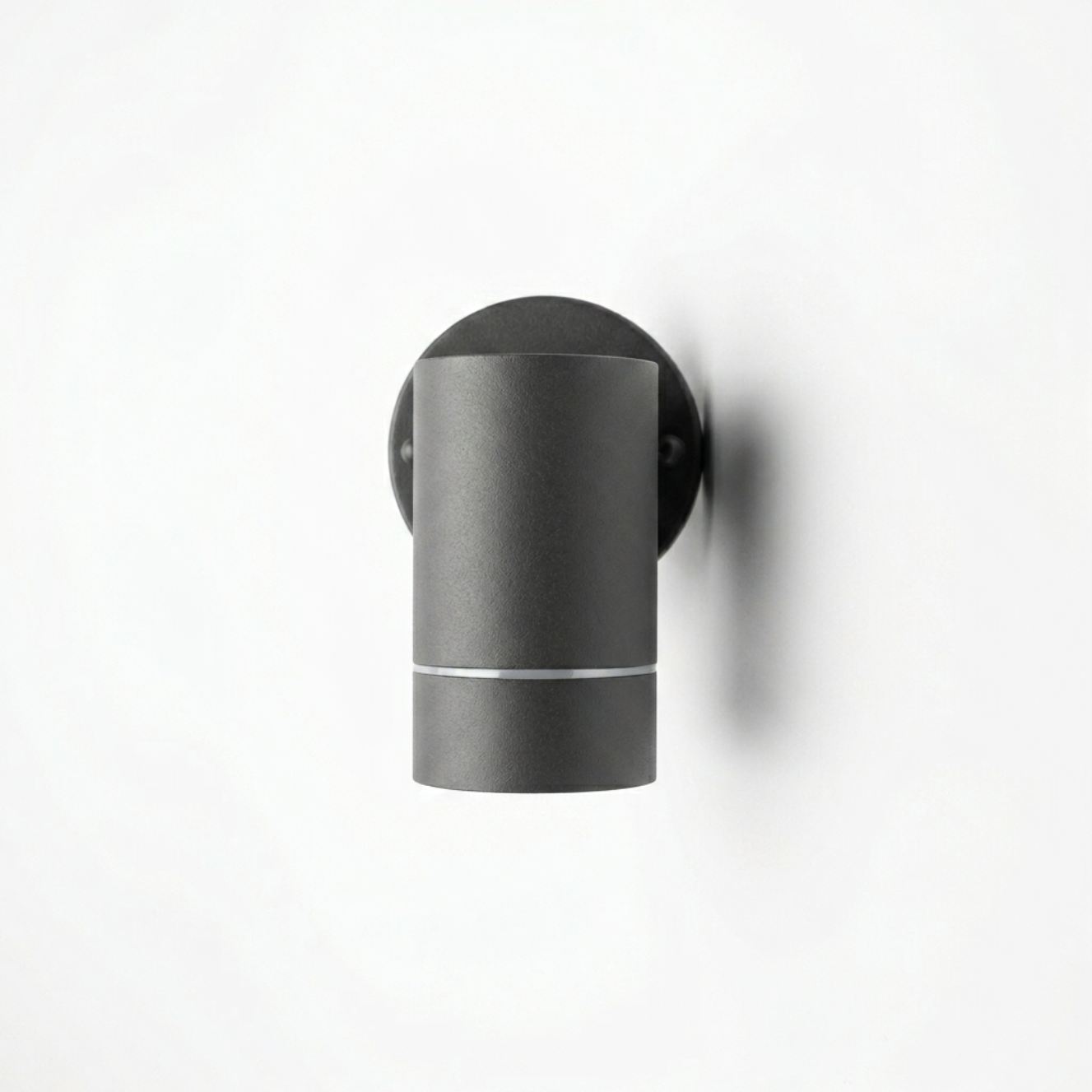 GU10 Outdoor Wall Light Downlight IP44 Grey | Baxton