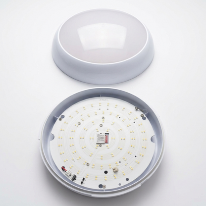 Baxton 16W LED Bulkhead Light 3CCT IP54 White