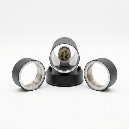 GU10 Outdoor Wall Light Up & Down IP44 Grey | Baxton