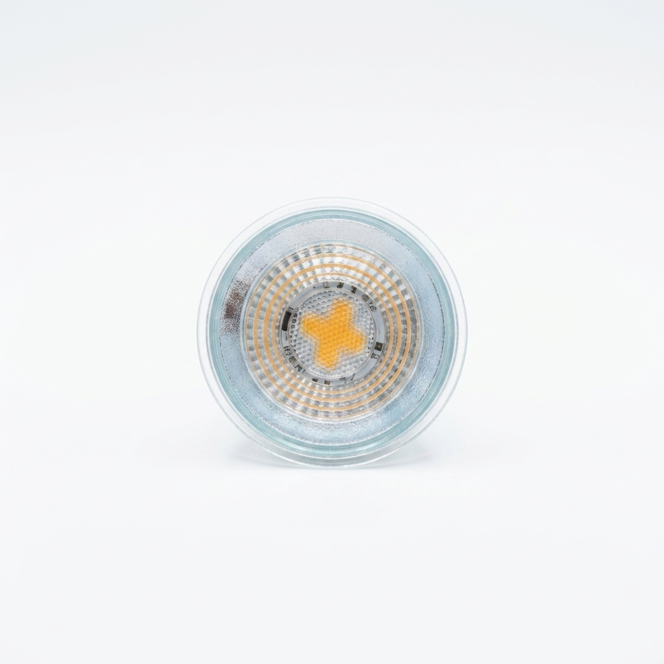 Baxton GU10 LED Bulbs Warm White 3000K 4.8W Glass – 10 Pack