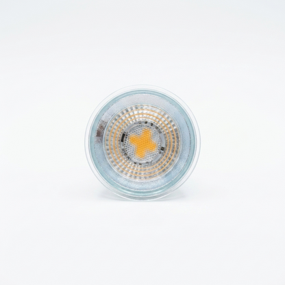 Baxton GU10 LED Bulbs Warm White 3000K 4.8W Glass – 10 Pack