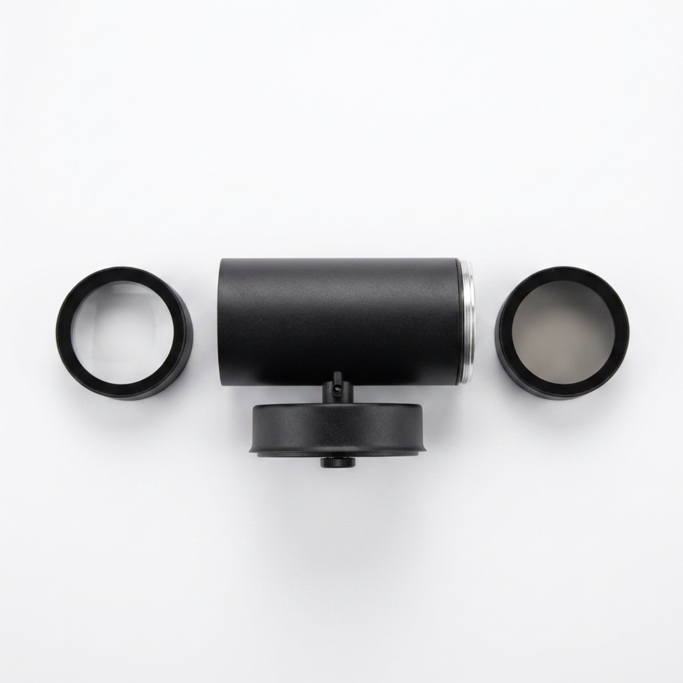 GU10 Outdoor Wall Light Up & Down IP44 Black | Baxton