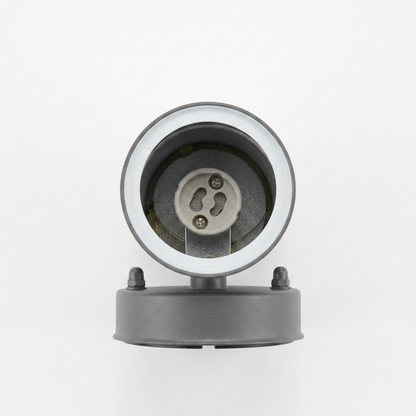 GU10 Outdoor Wall Light Downlight IP44 Grey | Baxton