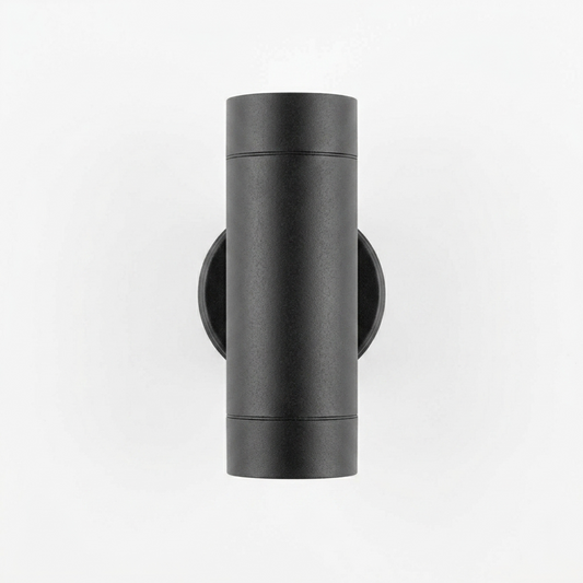GU10 Outdoor Wall Light Up & Down IP44 Black | Baxton