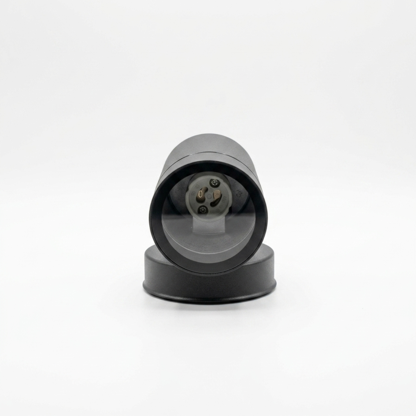 GU10 Outdoor Wall Light Downlight IP44 Black | Baxton