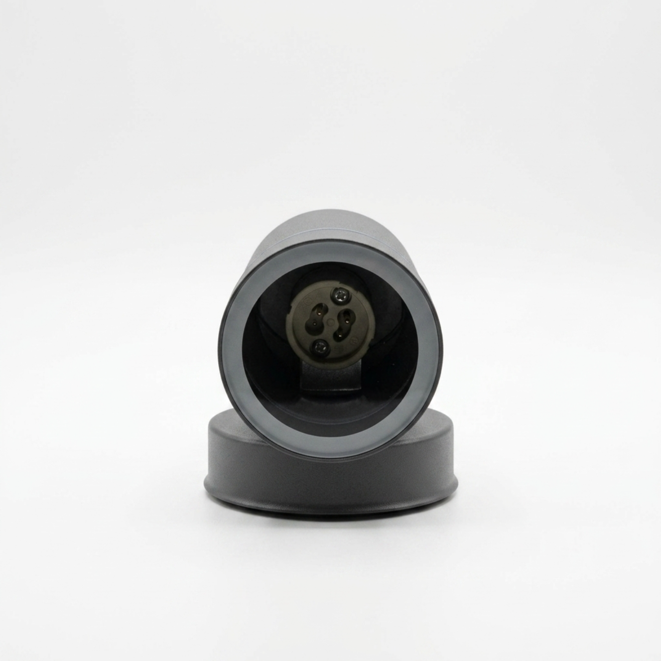GU10 Outdoor Wall Light Downlight IP44 Grey | Baxton