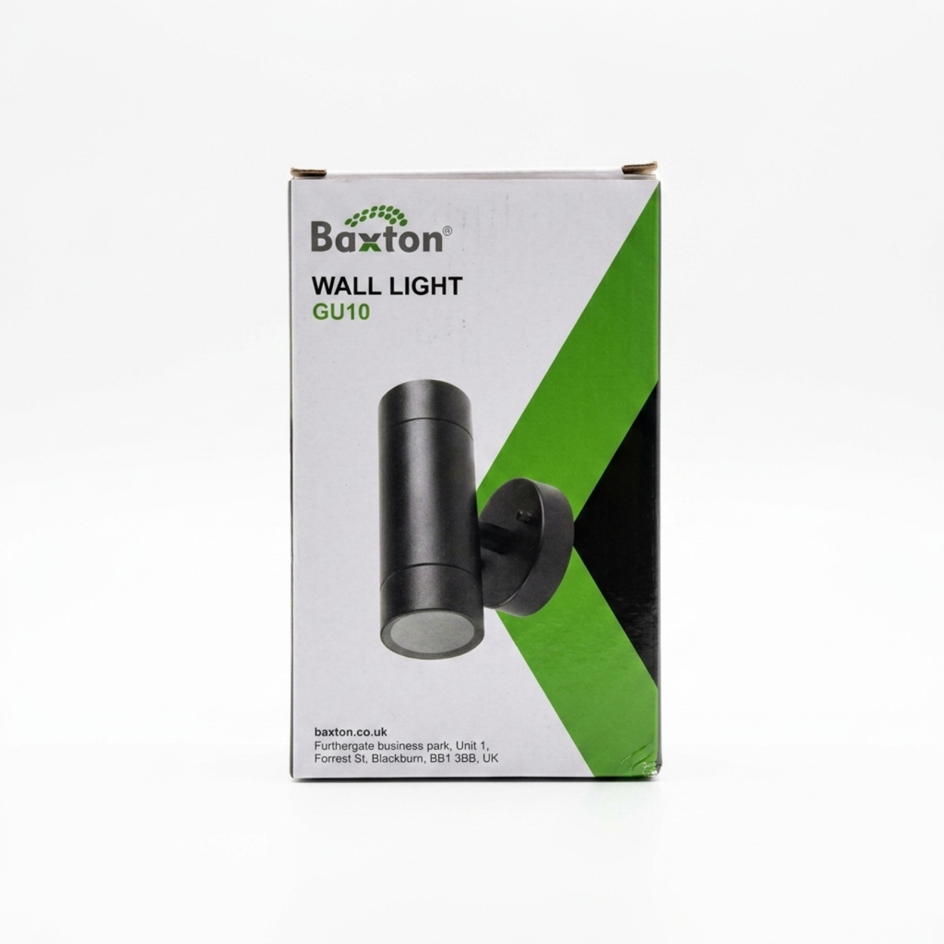GU10 Outdoor Wall Light Up & Down IP44 Black | Baxton