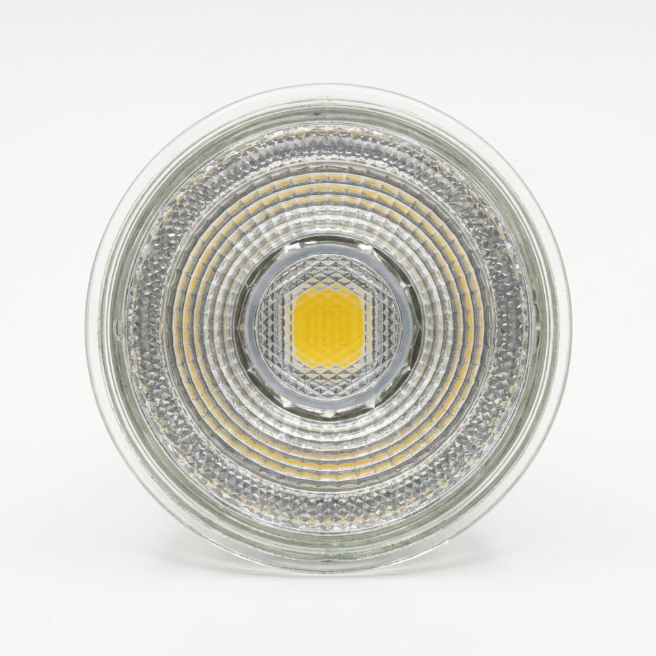 Baxton GU10 LED Bulbs Warm White 3000K 4.8W Glass – 10 Pack