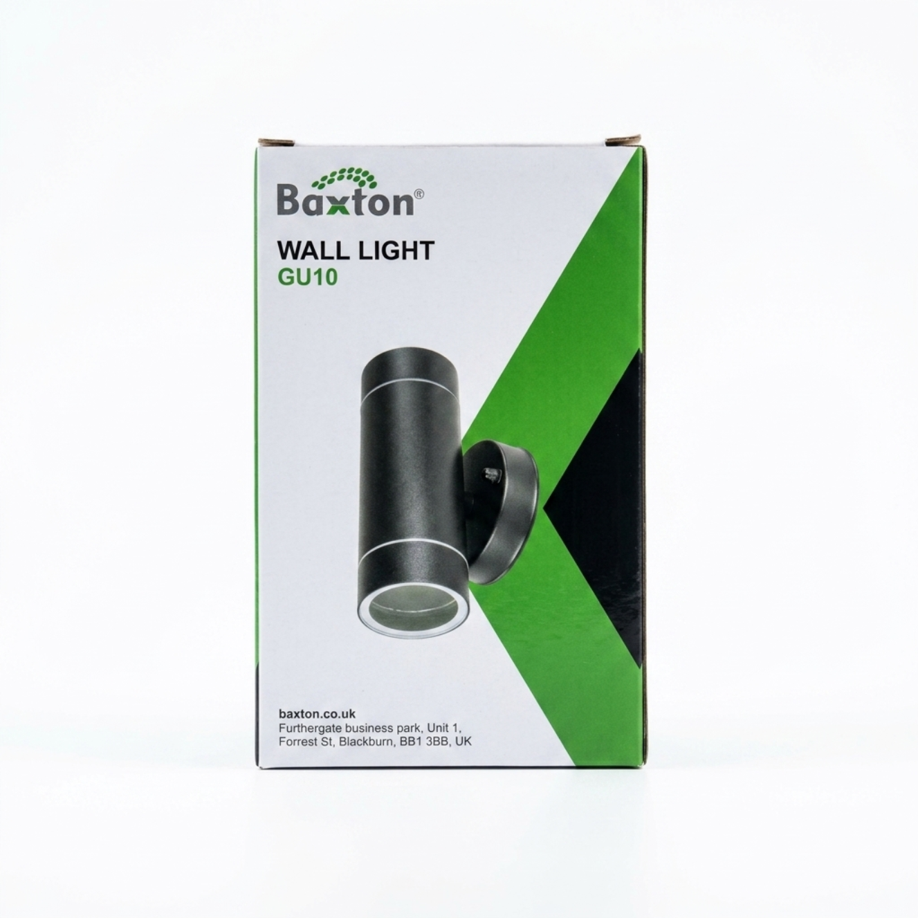 GU10 Outdoor Wall Light Up & Down IP44 Grey | Baxton