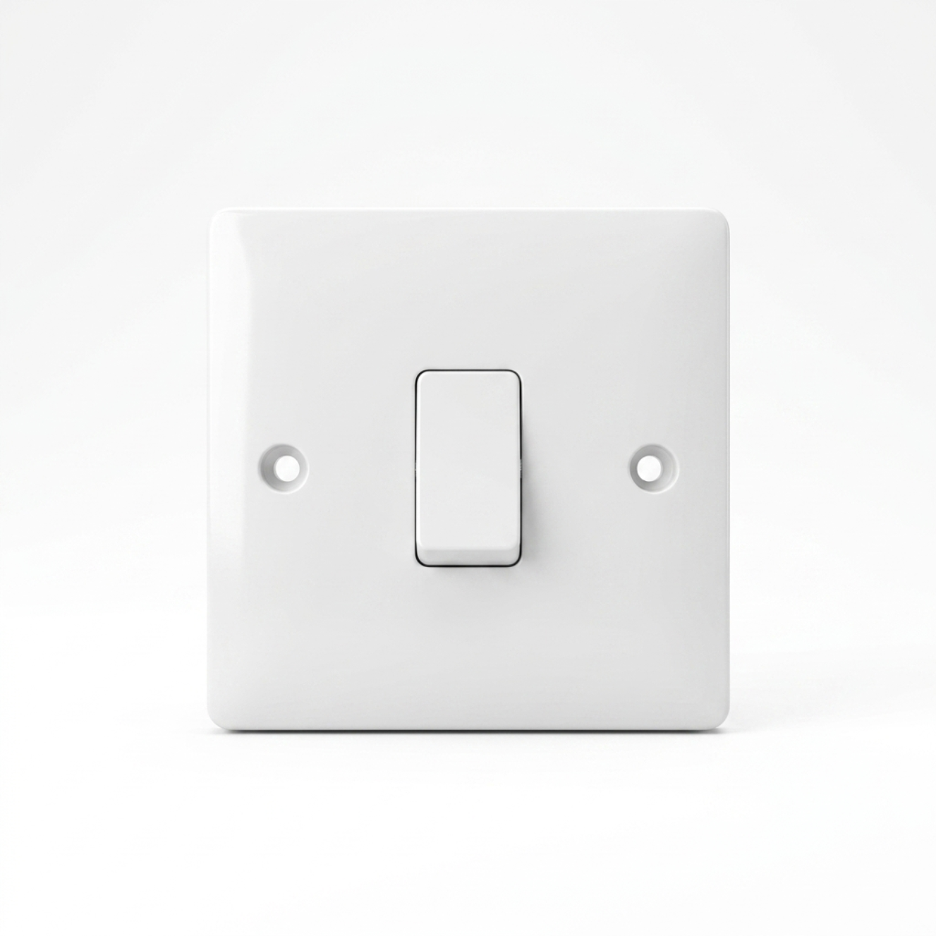 Elite Elegance Intermediate Light Switch 10AX White – Trade Carton (50 Pack)