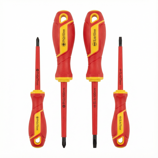 Finder 4-Piece VDE Insulated Screwdriver Set