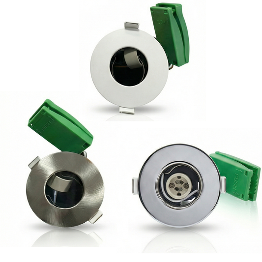 Baxton GU10 Fire-Rated Push-Fit Downlight