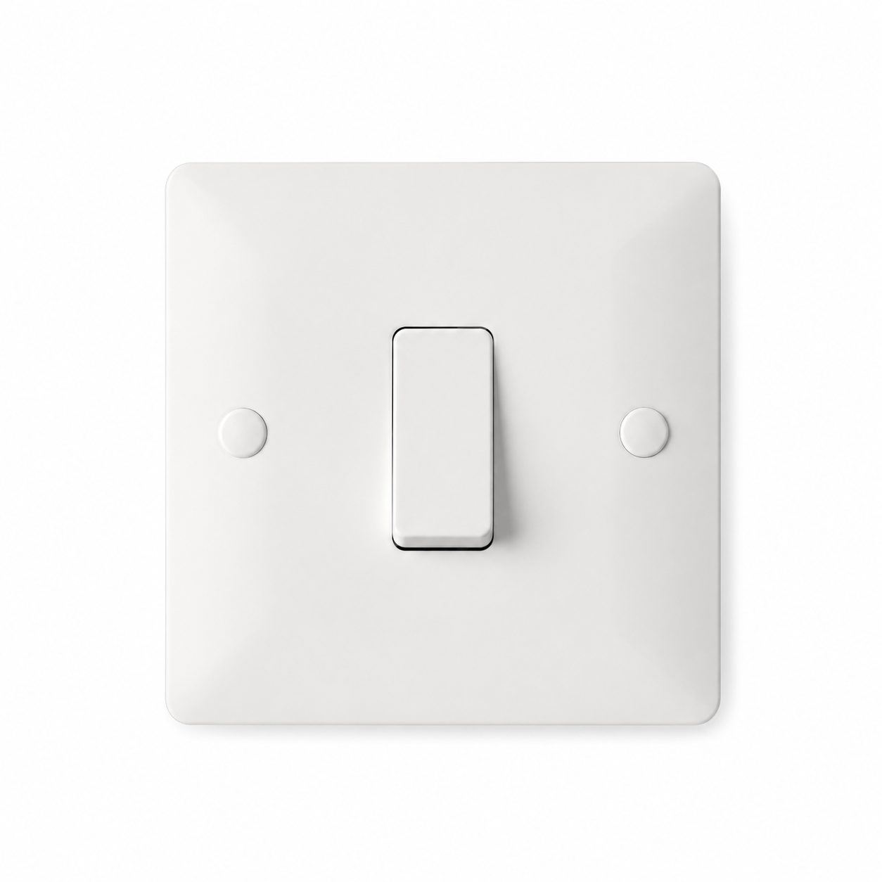 Elite Elegance Intermediate Light Switch 10AX White – Trade Carton (50 Pack)