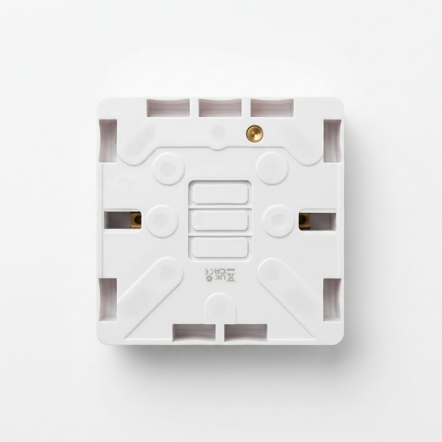 1 Gang Surface Pattress Box 25mm White | Elite Elegance